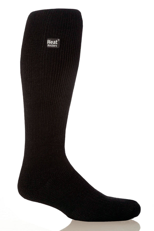 Heat Holders Men's Gabriel ORIGINAL™ Solid Long Socks Black