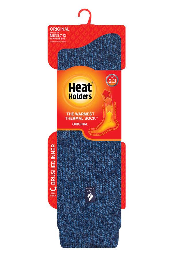 heat holders Men's Gabriel ORIGINAL™ Twist Long Socks Navy/Denim