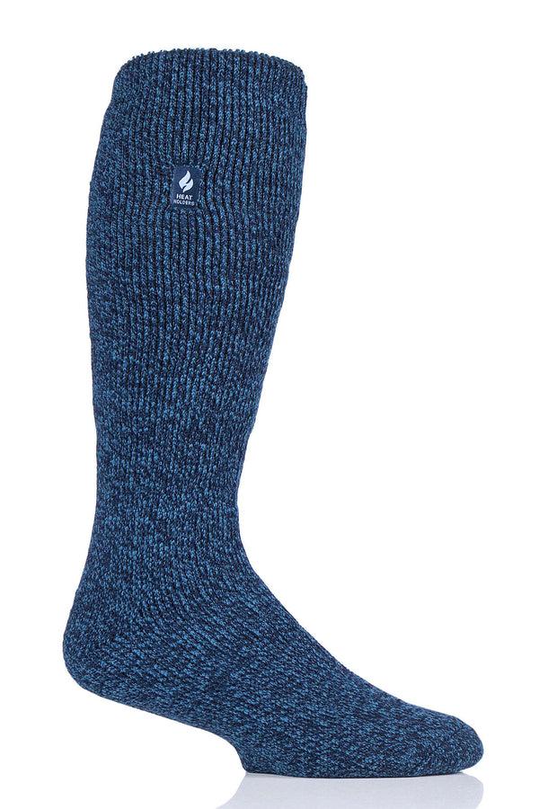 Heat Holders Men's Gabriel ORIGINAL™ Twist Long Socks Navy/Denim