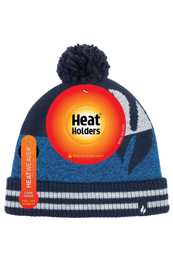 heat holders Men's Ian Snowsports Flame Hat Navy/Denim