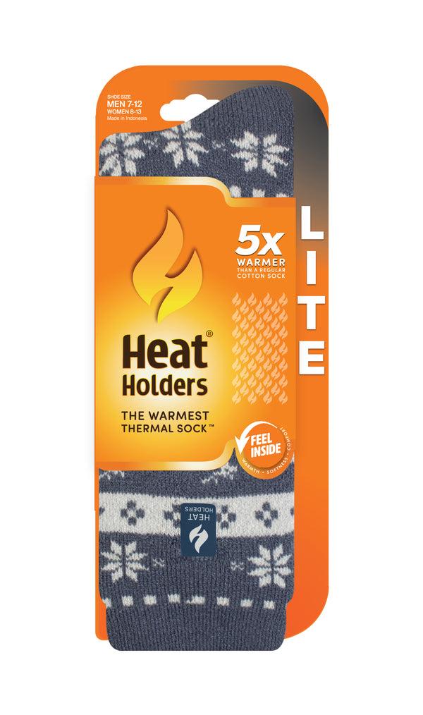 heat holders Men's Jasper LITE® Fieldfare Crew Socks Denim