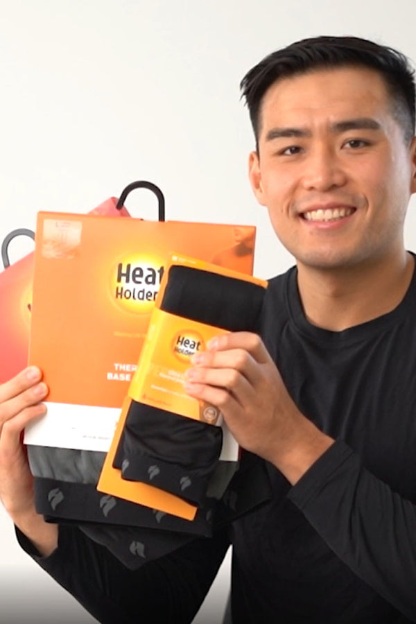 Heat Holders Men's LITE™ Base Layer Bottoms Black