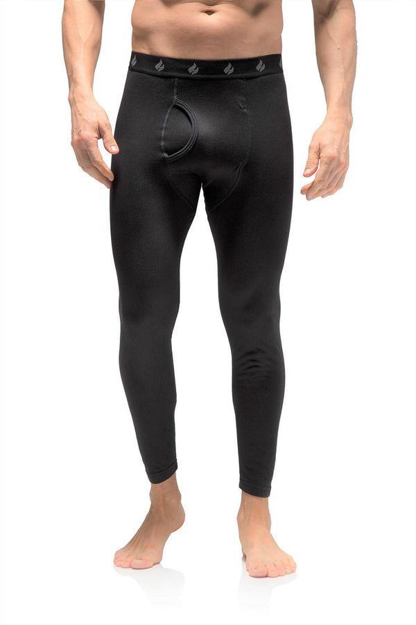 Heat Holders Men's LITE™ Base Layer Bottoms Black
