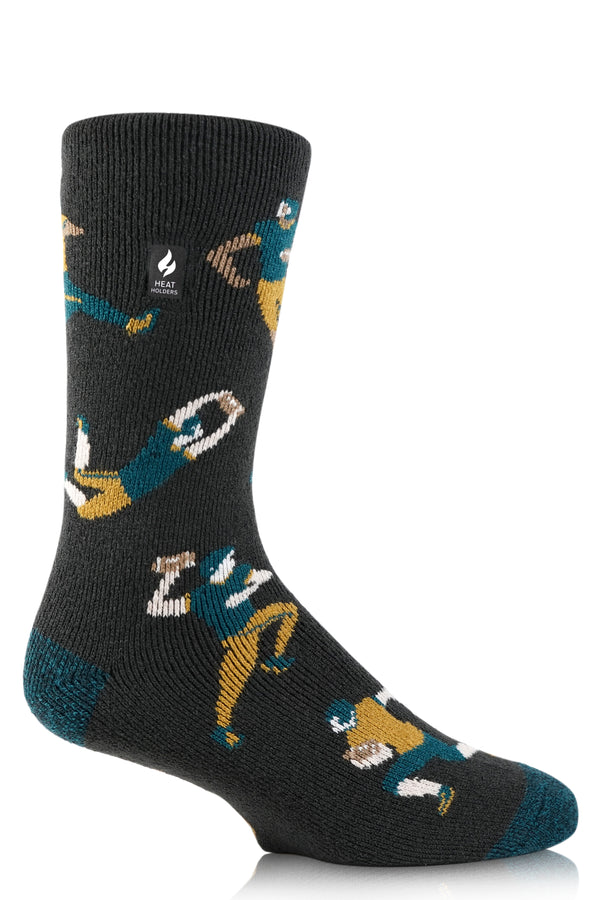 Heat Holders Men's LITE™ Jack Novelty Crew Sock Football