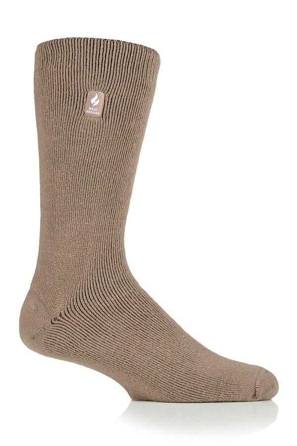 Heat Holders Men's Mason LITE™ Merino Wool Crew Socks Oatmeal