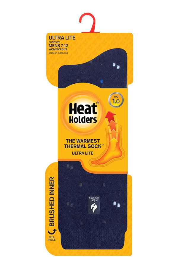 heat holders Men's Micro Pattern ULTRA LITE™ Socks Black