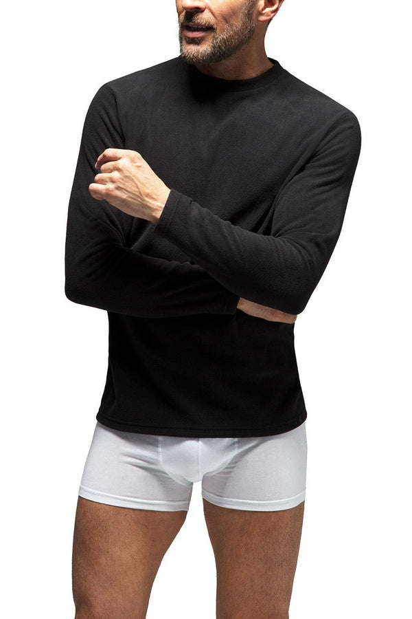 Heat Holders Men's ORIGINAL™ Alberto Thermal Base Layer Top Black