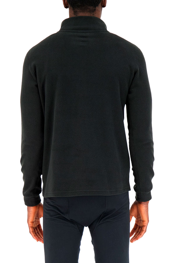 Heat Holders Men's ORIGINAL™ Base Layer Zip Top Black