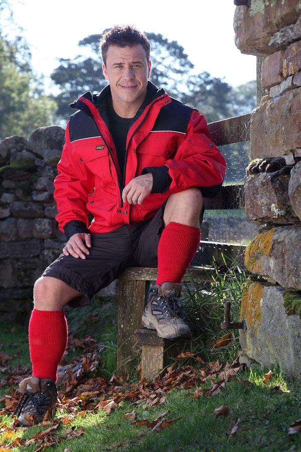 Heat Holders Men's ORIGINAL™ Big/Tall Long Socks Black