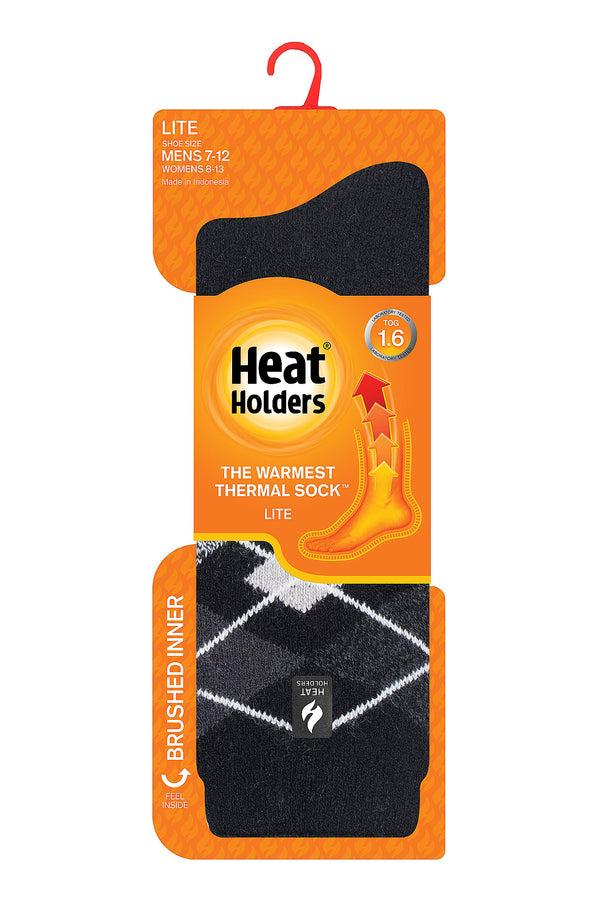 heat holders Men's Swift LITE™ Argyle Crew Socks Navy