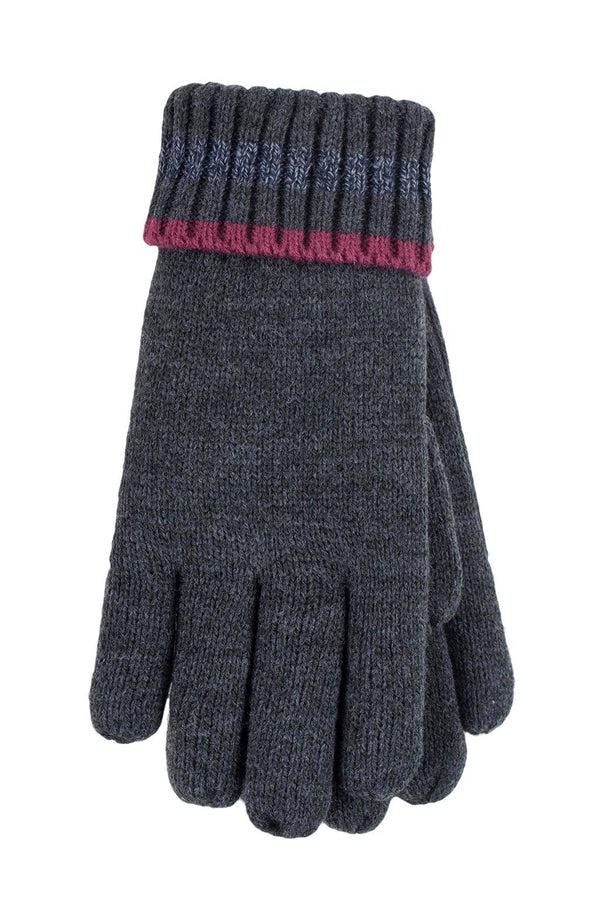 Heat Holders Men's Torridon Gloves Anthracite/Pebble