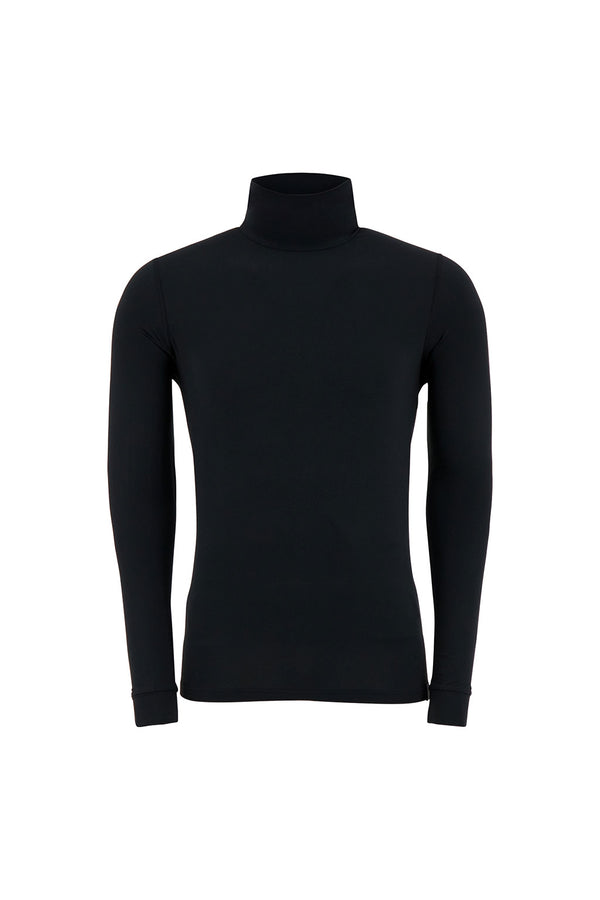 Heat Holders Men's ULTRA LITE™ Base Layer Turtleneck Top Black