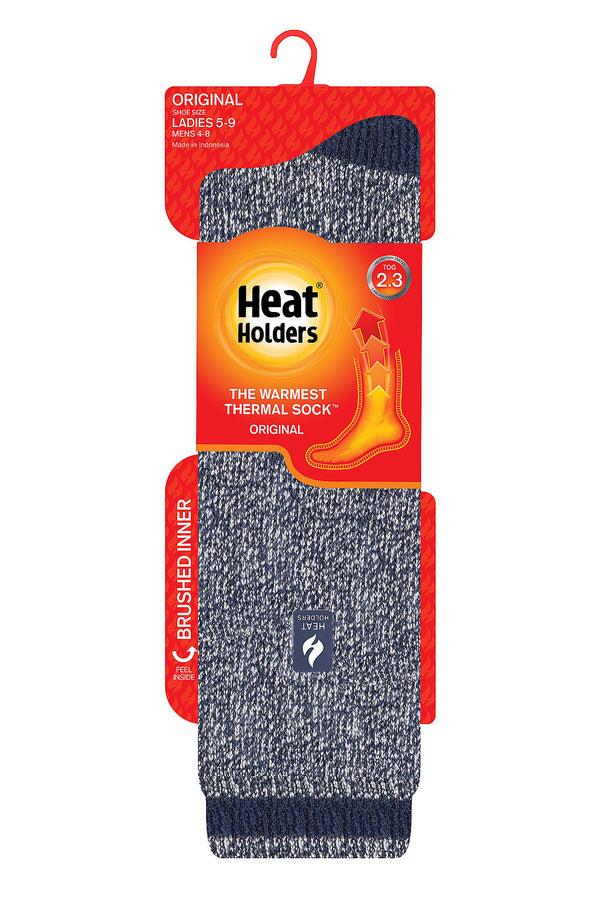 heat holders Women's Ashley ORIGINAL™ Twist Long Socks Black/Grey