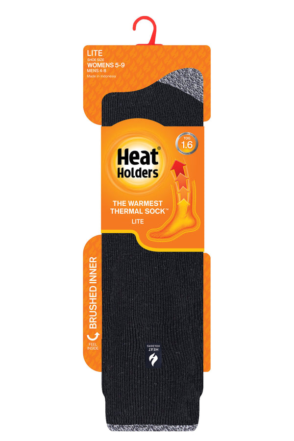 heat holders Women's Calla LITE™ Twist Long Socks Black