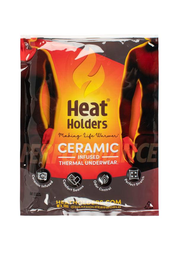 heat holders Women’s Ceramic Base Layer Top Charcoal