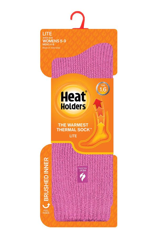 heat holders Women's Dahlia LITE™ Crew Socks Bright Pink