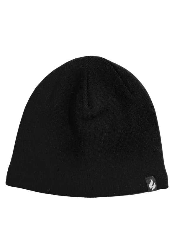 Heat Holders Women's Diana Flat Knit Watch Cap Black