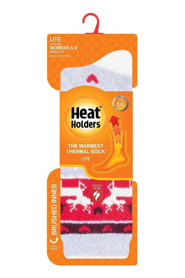 heat holders Women's Festive Reindeer LITE™ Socks Festive Reindeer