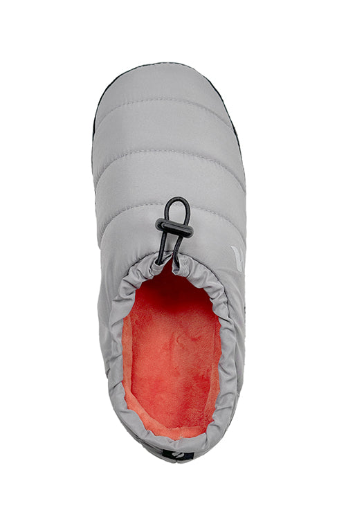 Heat Holders Women's Gemma Woven Drawstring Slippers Grey
