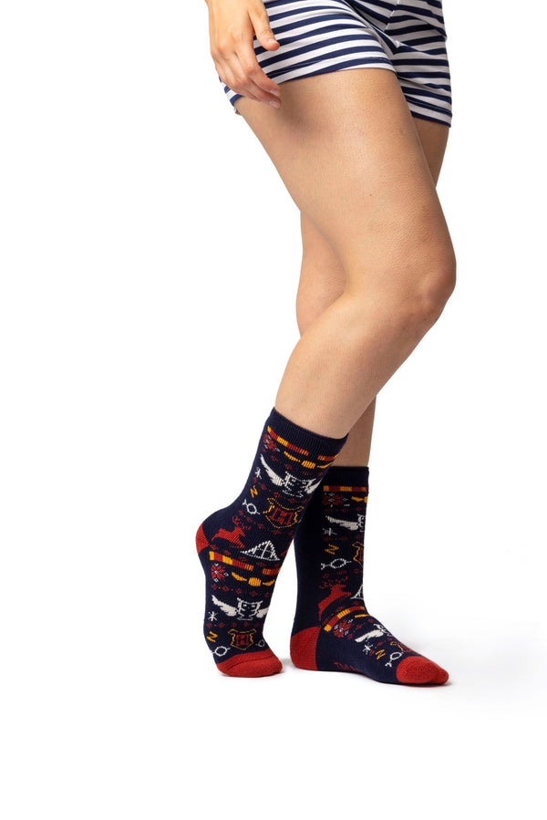 heat holders Women's Harry Potter LITE™ Crew Socks Navy