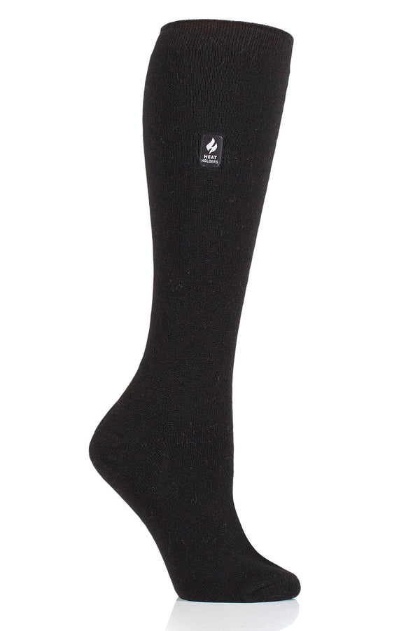 Heat Holders Women's Holly ULTRA LITE™ Long Solid Socks Black