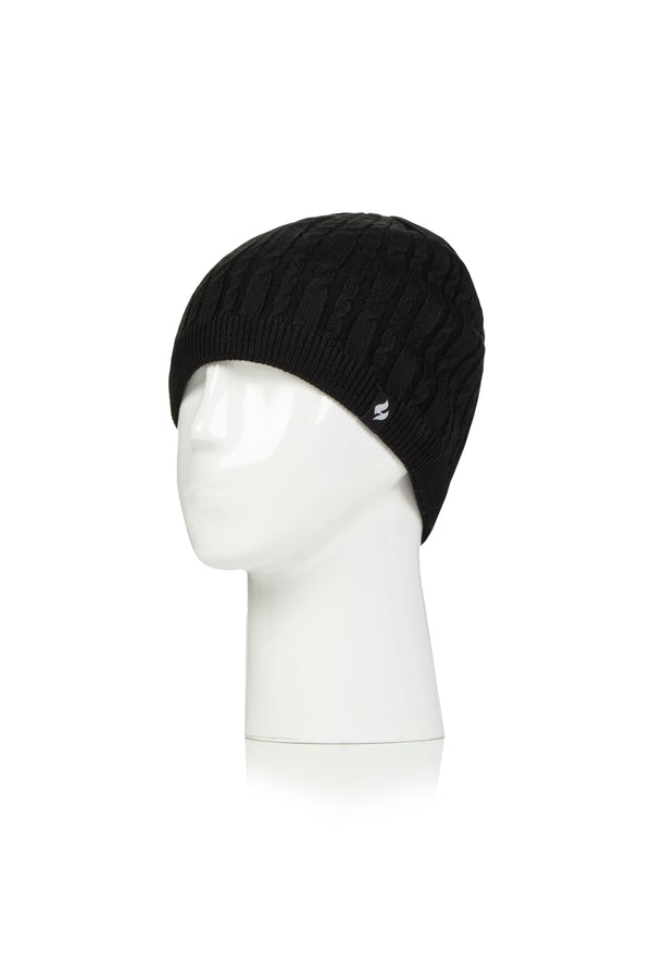 Heat Holders Women's LITE Anna Cable Knit Hat One Size