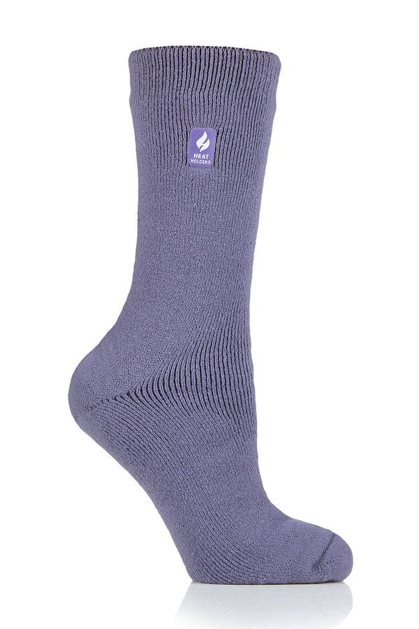 Heat Holders Women's Millie LITE™ Merino Wool Crew Socks Lilac