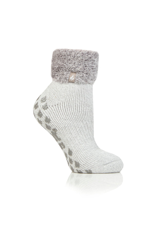heat holders Women's Rivington Lounge Socks Silver Grey