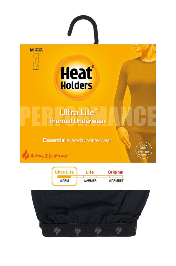 heat holders Women's ULTRA LITE™ Base Layer Bottoms Black