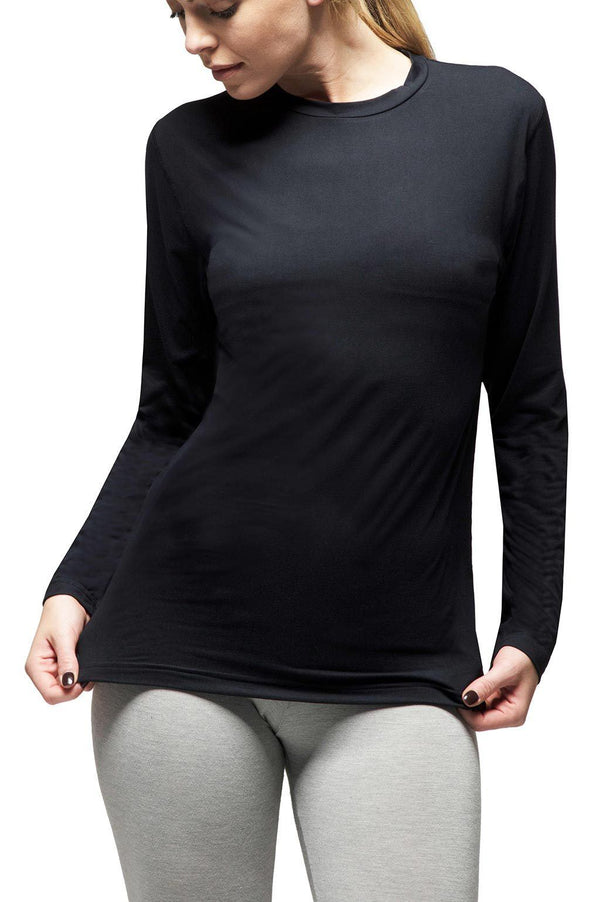 Heat Holders Women's ULTRA LITE™ Base Layer Tops Black