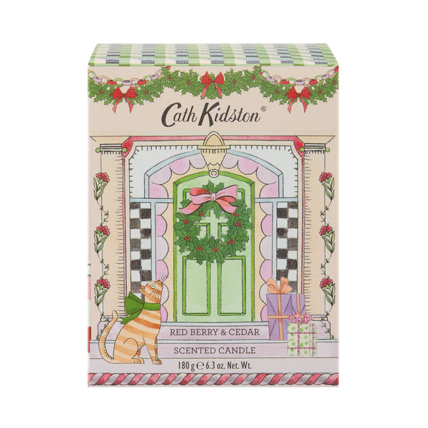 Heathcote & Ivory A Doll's House Festive Glass Candle 180g