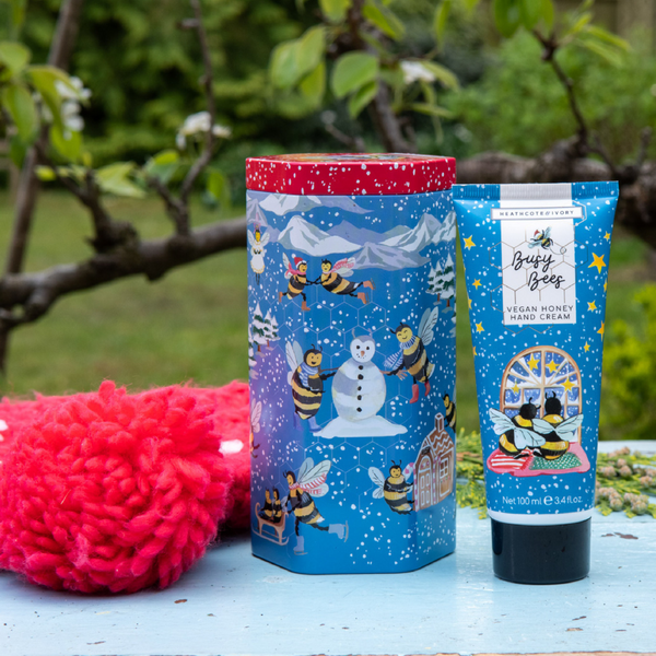Heathcote & Ivory Busy Bees Thyme & Honey Hand Cream In Tin