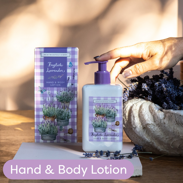 heathcote & ivory English Lavender Hand & Body Lotion 250ml