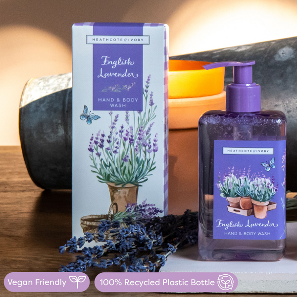 Heathcote & Ivory English Lavender Hand & Body Wash 250ml