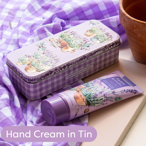 Heathcote & Ivory English Lavender Hand Cream In Tin 100ml