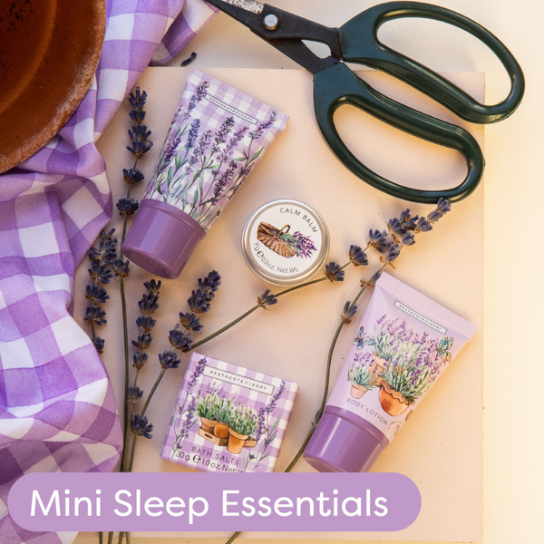 Heathcote & Ivory English Lavender Mini Sleep Essentials Gift Set