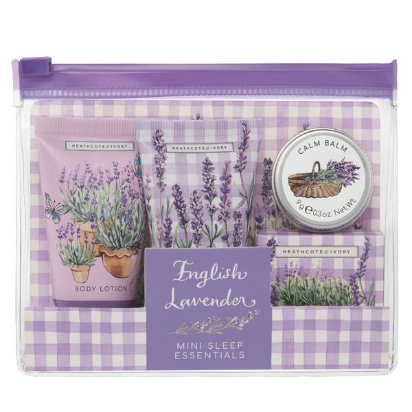 heathcote & ivory English Lavender Mini Sleep Essentials Gift Set heathcote & ivory English Lavender Mini Sleep Essentials Gift Set