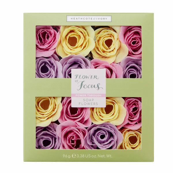 heathcote & ivory Flower of Focus Power Through Soap Flowers