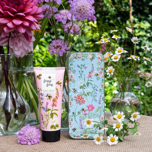 Heathcote & Ivory Busy Bees Hand Cream In Tin