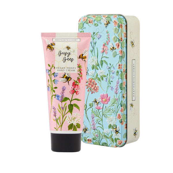 heathcote & ivory Busy Bees Hand Cream in Tin