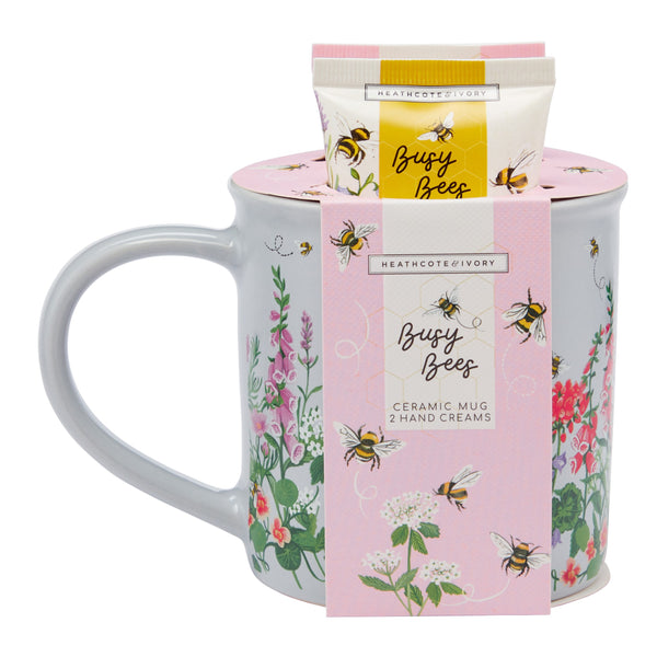 heathcote & ivory Busy Bees Mug Set