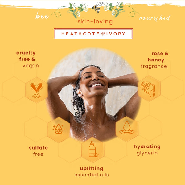 Heathcote & Ivory Busy Bees Shower Gel