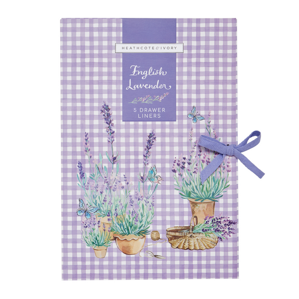heathcote & ivory English Lavender Drawer Liners