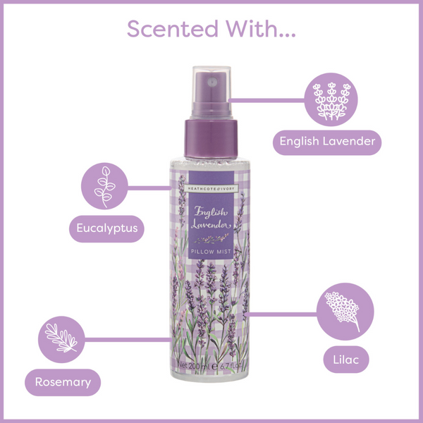 Heathcote & Ivory English Lavender Pillow Mist 120ml