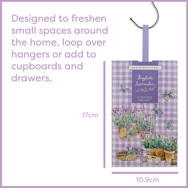 Heathcote & Ivory English Lavender Scented Sachet