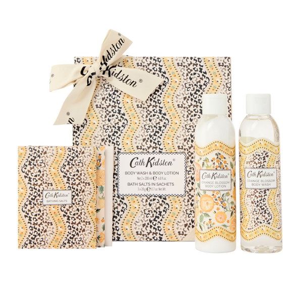 heathcote & ivory Leopard Bathing Gift Set