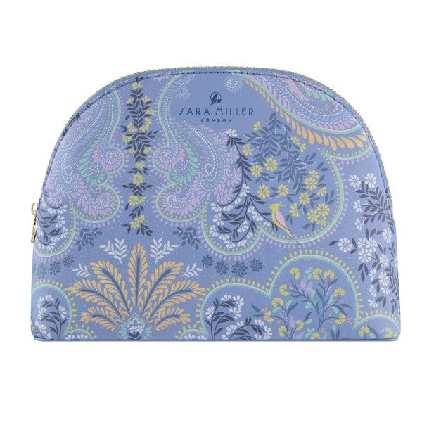 heathcote & ivory Savannah Blue Cosmetic Bag - Large