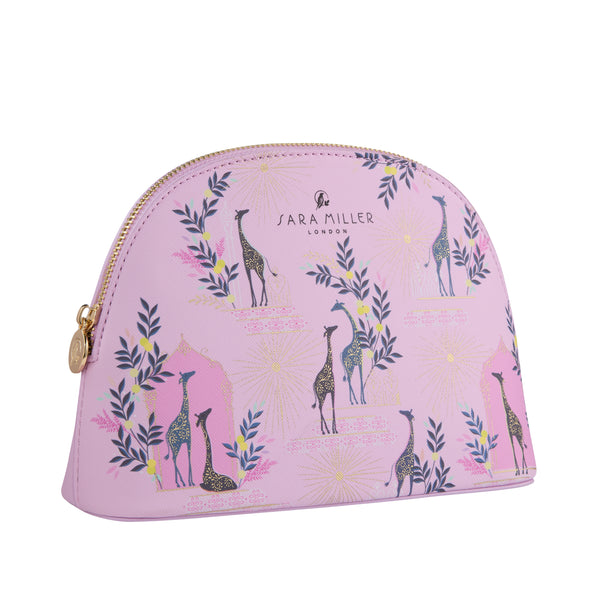 Heathcote & Ivory Savannah Medium Cosmetic Bag - Pink