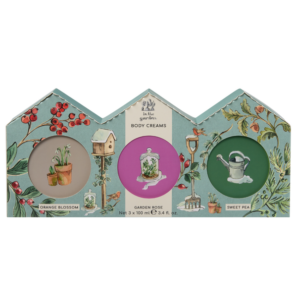 heathcote & ivory In The Garden Assorted Fragrance Body Creams