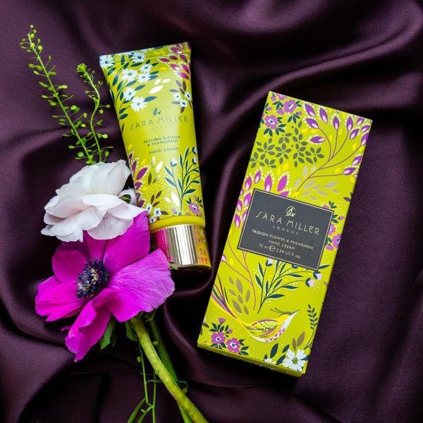 Heathcote & Ivory Sara Miller Haveli Garden Passion Flower And Frangipani Hand Cream